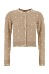 Miu Miu Long Sleeved Cardigan