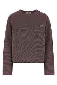 Miu Miu Long-Sleeved Crewneck T-Shirt