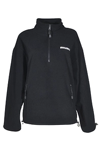 Miu Miu Long-Sleeved Fleece Sweatshirt