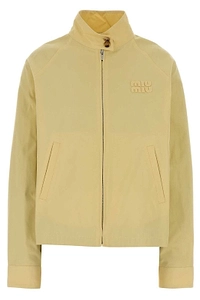 Miu Miu Long-Sleeved Zipped Jacket