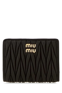 Miu Miu Matelassé Compact Wallet