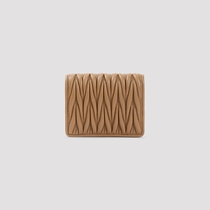 Miu Miu Matelassé Compact Wallet