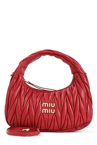 Miu Miu Matelassé Zipped Handbag