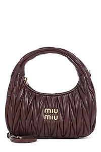Miu Miu Matelassé Zipped Handbag