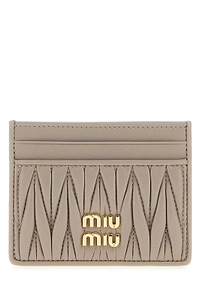 Miu Miu Minuteria Matelassé Card Holder