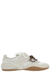 Miu Miu Mesh-Panelled Sneakers