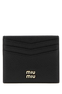Miu Miu Minuteria Logo Card Holder Wallet