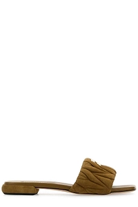 Miu Miu Open-Toe Slip-On Sandals