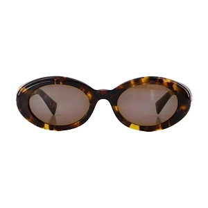 Oval Acetate Sunglasses