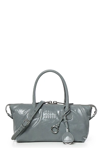 Miu Miu Palissandro Logo Embossed Handbag
