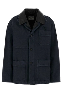 Miu Miu Patch-Pocket Denim Jacket