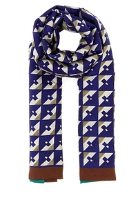 Miu Miu Pattern-Printed Scarf