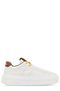 Miu Miu Platform Lace-Up Sneakers