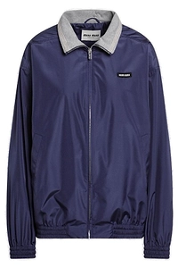 Miu Miu Poplin Blouson Jacket