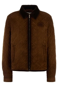 Miu Miu Quilted Zipped Jacket