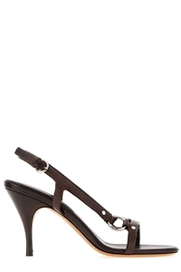 Miu Miu Ring-Detail Heeled Sandals
