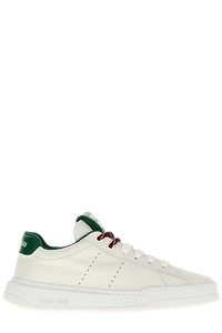 Miu Miu Round-Toe Lace-Up Sneakers