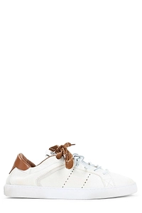 Miu Miu Round-Toe Lace-Up Sneakers