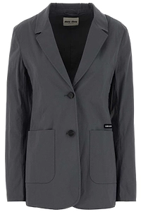 Miu Miu Single-Breasted Blazer