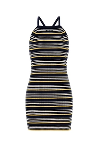 Miu Miu Striped Mini Dress