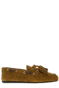 Miu Miu Tassel-Detailed Slip-On Loafers