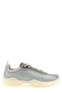 Miu Miu Logo-Embroidered Low-Top Sneakers