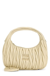 Miu Miu Matelassé Zipped Handbag