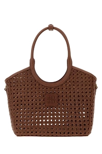 Woven Top Handle Bag