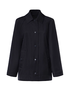 Mm By Max Mara Snap-Front Short Coat