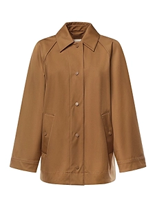 Mm By Max Mara Snap-Front Short Coat