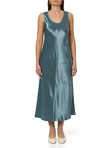 Mm By Max Mara Talete Sleeveless Satin Dress