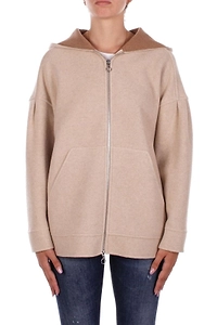 Sottile Zip-Up Hooded Cardigan