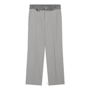 Mm6 Maison Margiela Belted Pleated Trousers