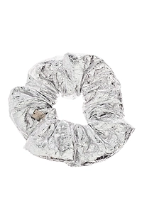 Mm6 Maison Margiela Crinkled Metallic Hair Tie