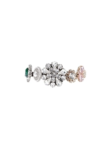 Mm6 Maison Margiela Embellished Logo Engraved Ring