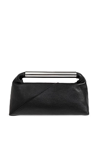 Japanese Metal-Handle Clutch Bag
