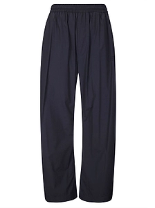 Mm6 Maison Margiela Logo-Embroidered Drawstring Trousers