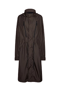 Moncler Aliso Hooded Long Coat