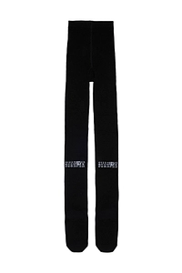 Logo Stripe Tights