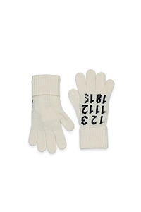 Mm6 Maison Margiela Kids Numbers Knitted Gloves