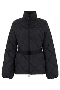 Moncler Balsamine Geometric-Quilted Short Jacket