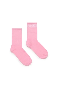 Mm6 Maison Margiela Kids Numeric Logo Intarsia Socks
