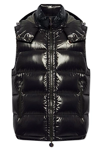 Moncler Bormes Hooded Down Vest