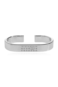 Mm6 Maison Margiela Engraved Open Ring