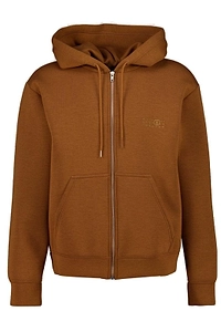 Mm6 Maison Margiela Regular Fit Zipped Hooded Sweatshirt