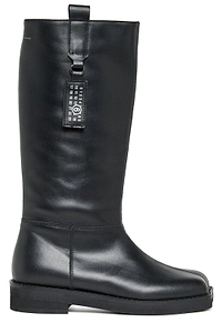 Mm6 Maison Margiela Kids Square-Tote Boots