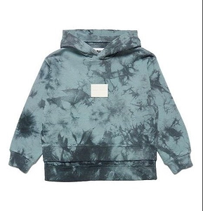 Mm6 Maison Margiela Kids Tie-Dyed Drop Shoulder Hoodie