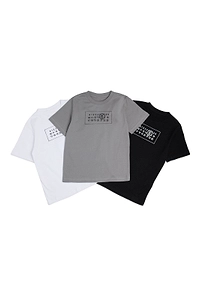 Mm6 Maison Margiela Kids Three Packs Crewneck T-Shirt