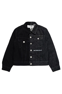 Mm6 Maison Margiela Kids Two-Tone Denim Jacket