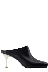 Mm6 Maison Margiela Square Toe Ballerina Mules